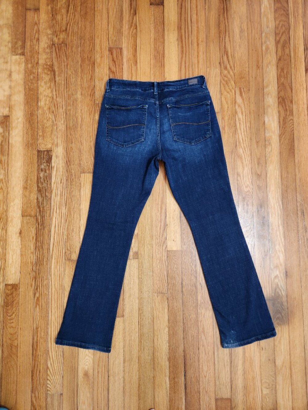 Lee Curvy Fit Rebel Bootcut Jeans Size 14 Medium Dark Wash - Picture 2 of 12